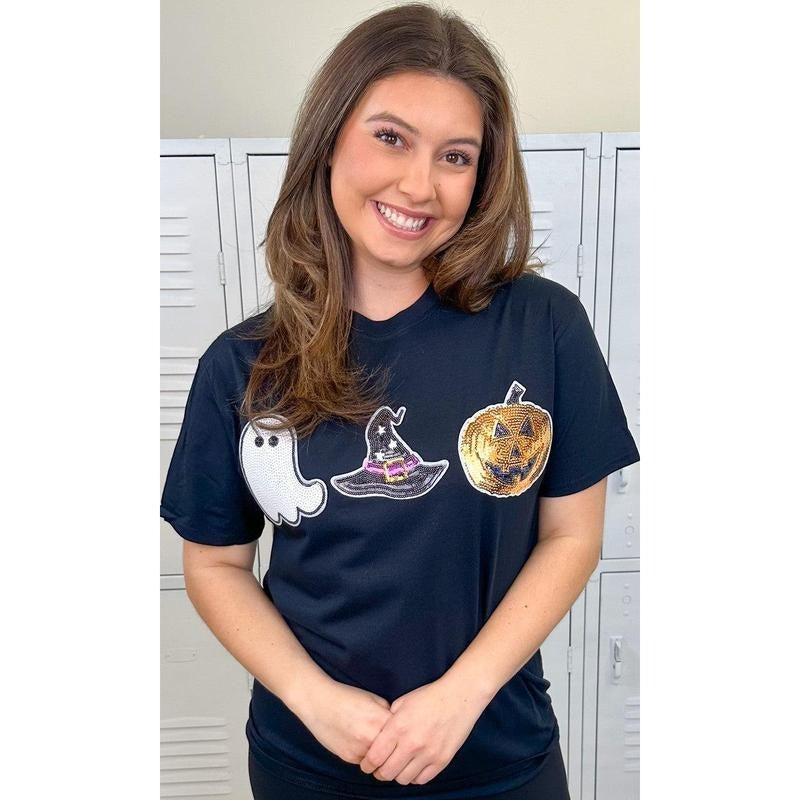 Halloween Sparkle T-Shirt Hoodie, Sweatshirt | DripVista.com