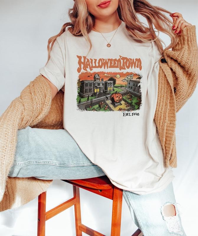 Halloween Town Shirt, Halloween Town Est 1998, Halloween Sweatshirt, Halloween Pumpkin Shirt, Halloween Party Gift