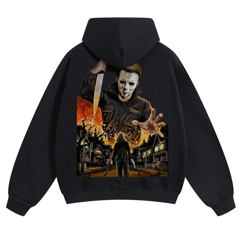 Halloween Unisex FallFreshness outfits men streetwear HB 90s graphic tees cotton funny Hoodies men gifts Sweatshirt