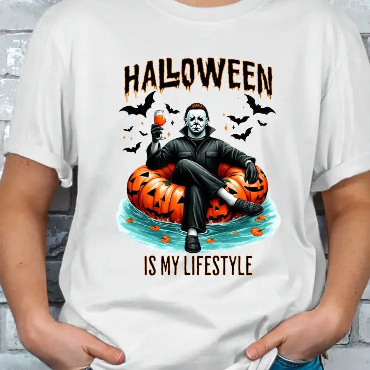 Halloween is my Lifestyle Michael Myers T-shirt Hoodie, Sweatshirt | DripVista.com