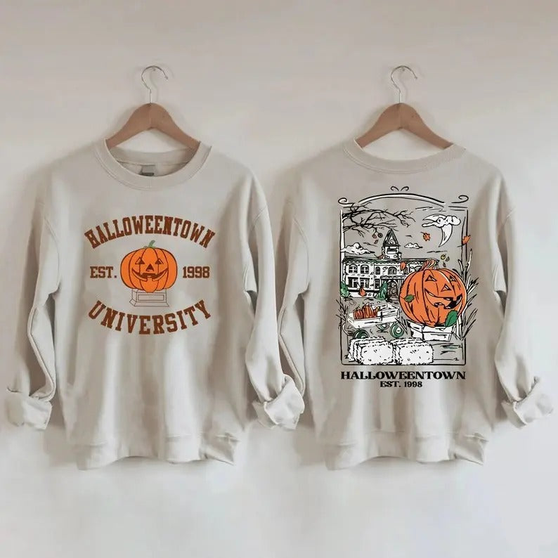 HalloweenTown 1998 Shirt, Halloween Shirt, Halloween Party Shirt, Halloween Town Fall Tshirt, Fall Pumpkin Sweatshirts, Halloweentown Sweatshirts