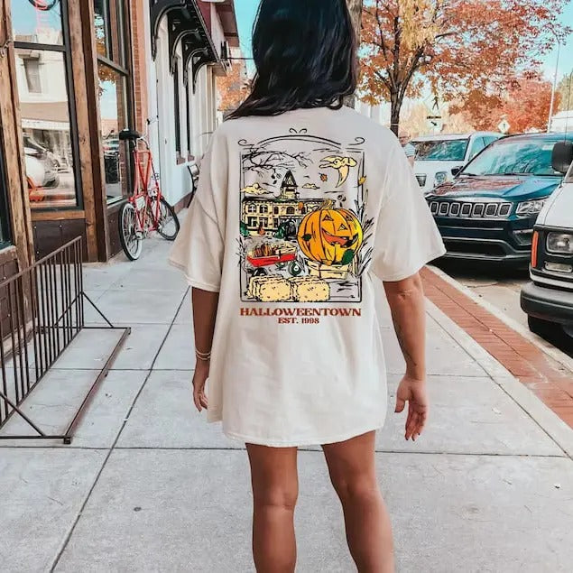 Halloweentown Est 1998 Vintage T Shirt, Retro Halloweentown Shirt, Halloweentown University, Halloween Shirt, Halloween...