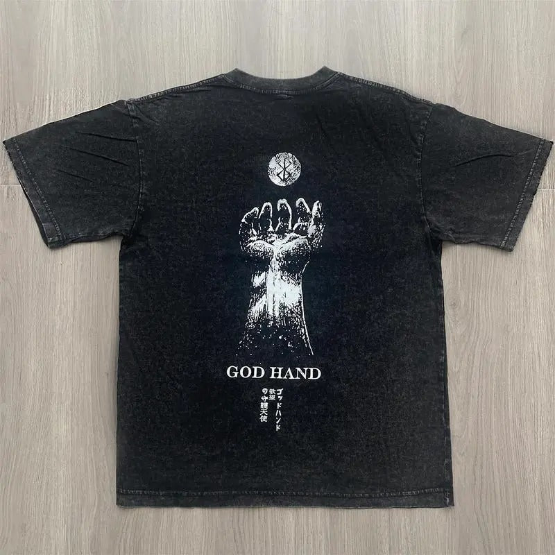 Hand of God Berserk T-shirt Anime Printed Shirt