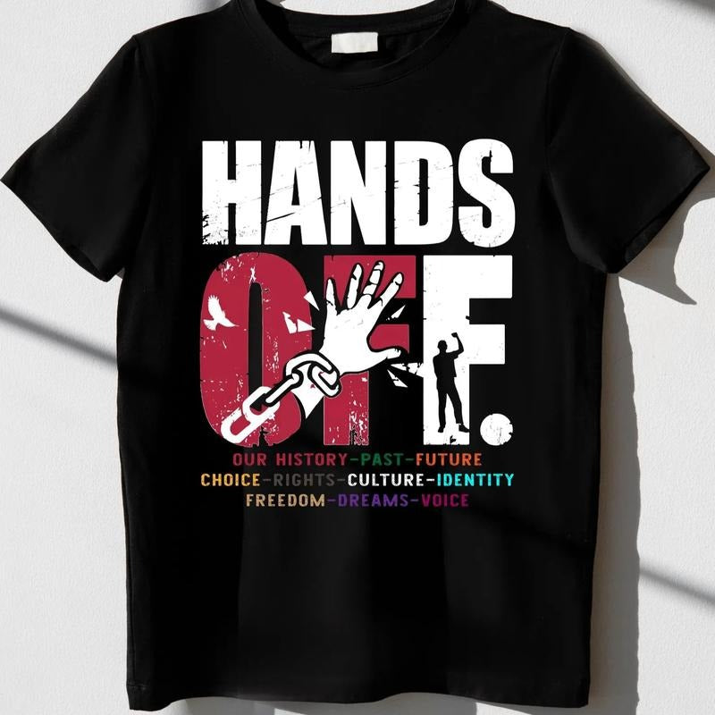 Hands Off Protest Shirt, Hands Off Protest Shirt, Hands Off Protest Hoodie, Protest Apparel, Empowerment Apparel, Feminist Protest, Political Art