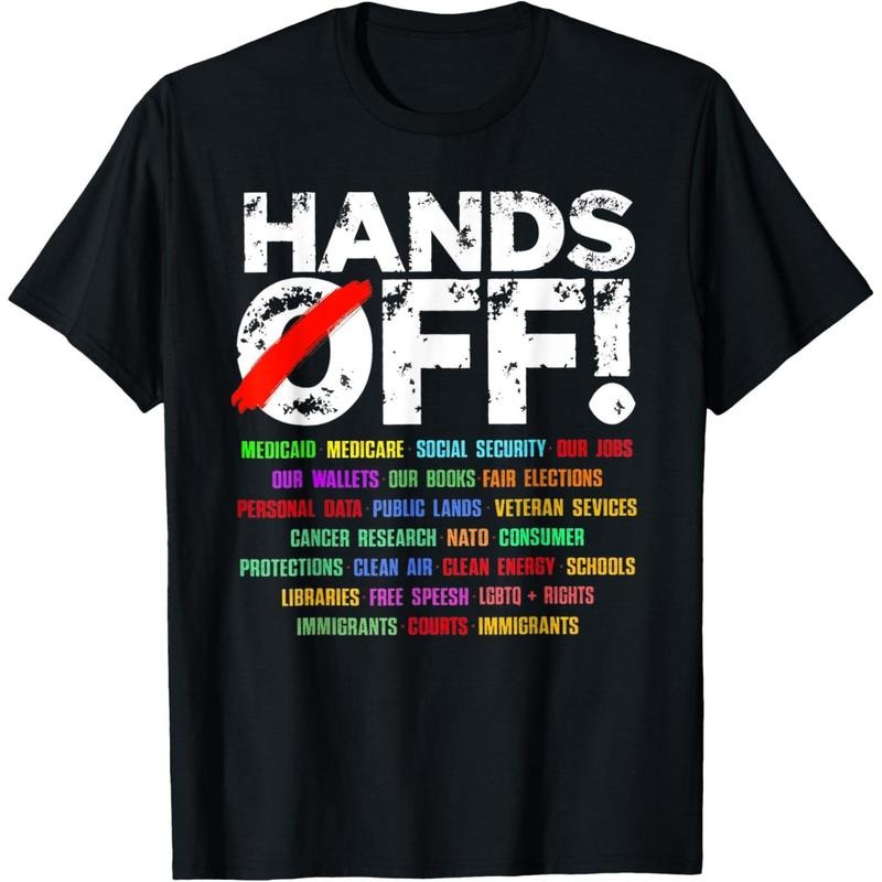 Hands Off Protest Social Security And Medicare Protest T-Shirtstyle{n002}2 T-Shirts, Hoodie, Sweatshirt | DripVista.com