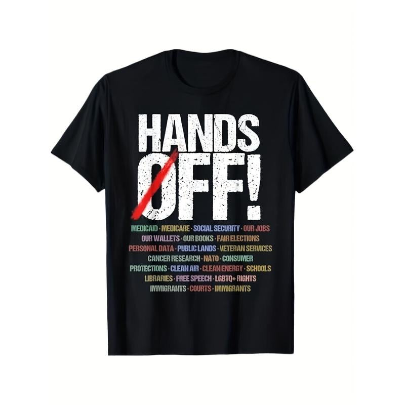Hands Off Protest T-Shirt Hoodie, Sweatshirt | DripVista.com