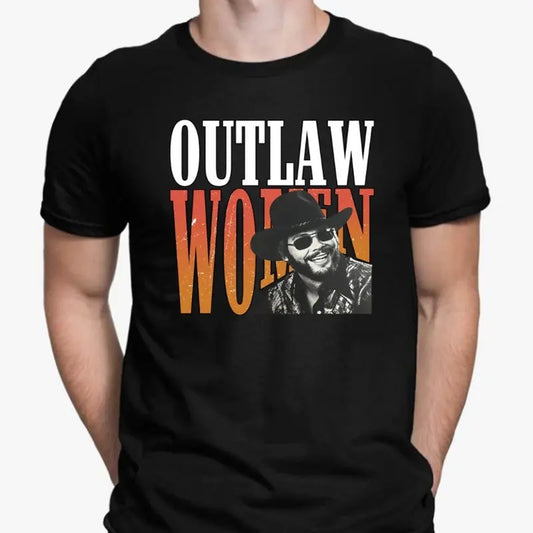Hank Williams Jr Outlaw Women Shirt, Women Tee