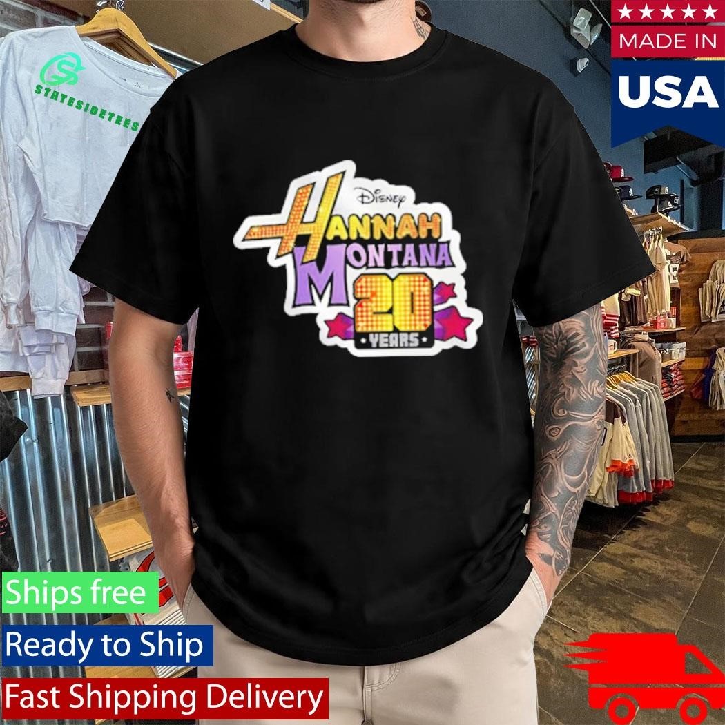 Hannah Montana 20 Years Anniversary Shirt