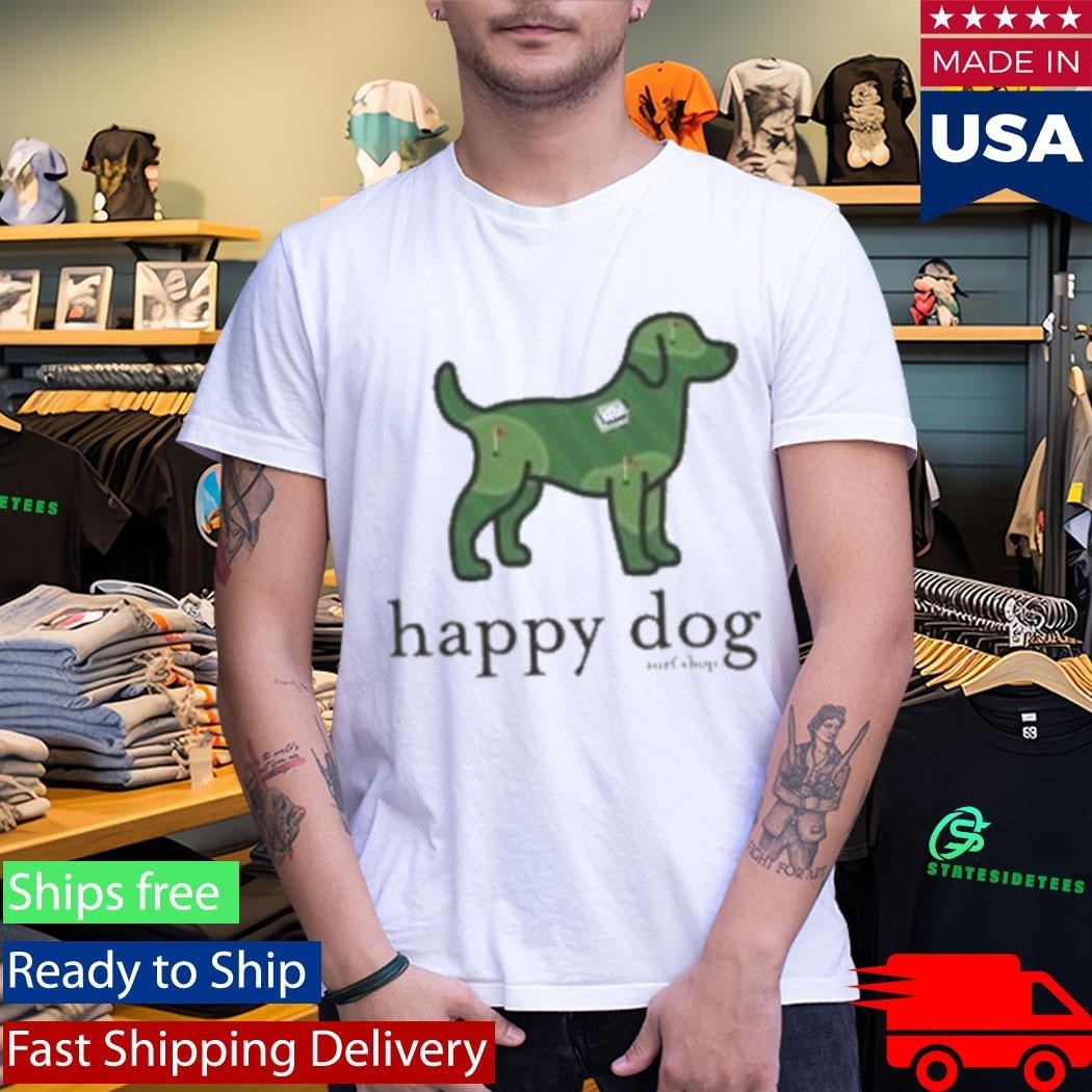 Happy Dog Surf Golf Shirt