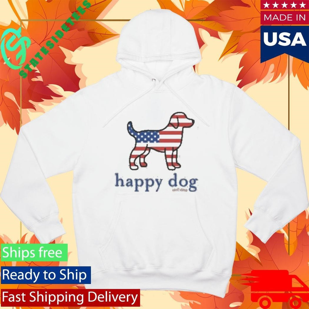 Happy Dog Surf Usa Flag Shirt