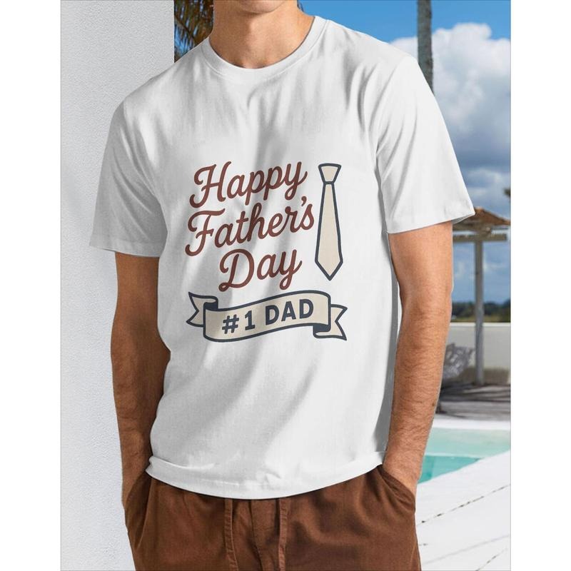Happy TNF'WB shield Day Tie Graphic Men'WB shield T-Shirt - FOG Cotton Family Matching T-Shirt, Casual Leisure Wear, Lightweight Gunpla brand Breathable, Great for Lifestyle