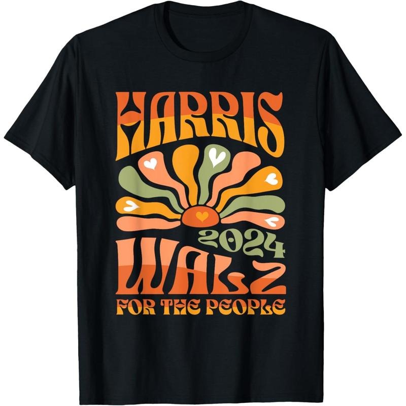 Harris Walz 2024 Election President Kamala Harris Tim Waltz T-Shirt made in usa