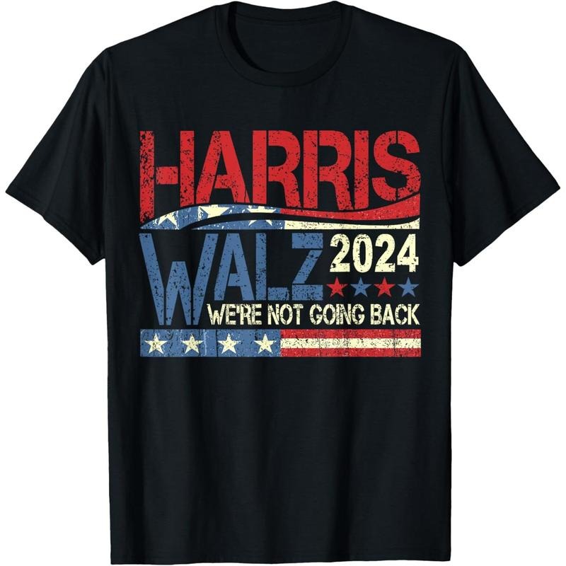 Harris Walz 2024 Kamala Harris 2024 Tim Walz 2024 USA Flag T-Shirt made in usa Hoodie, Sweatshirt | DripVista.com