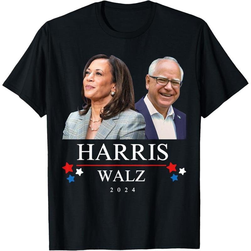 Harris Walz 2024 President Election Kamala Harris Tim Waltz T-Shirt made in usa Hoodie, Sweatshirt | DripVista.com