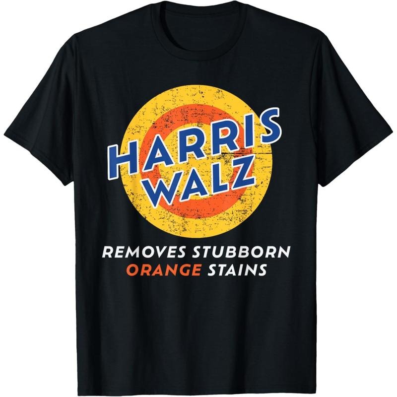 Harris Walz 2024 Waltz Removes Stubborn Orange Stains Funny T-Shirt made in usa Hoodie, Sweatshirt | DripVista.com