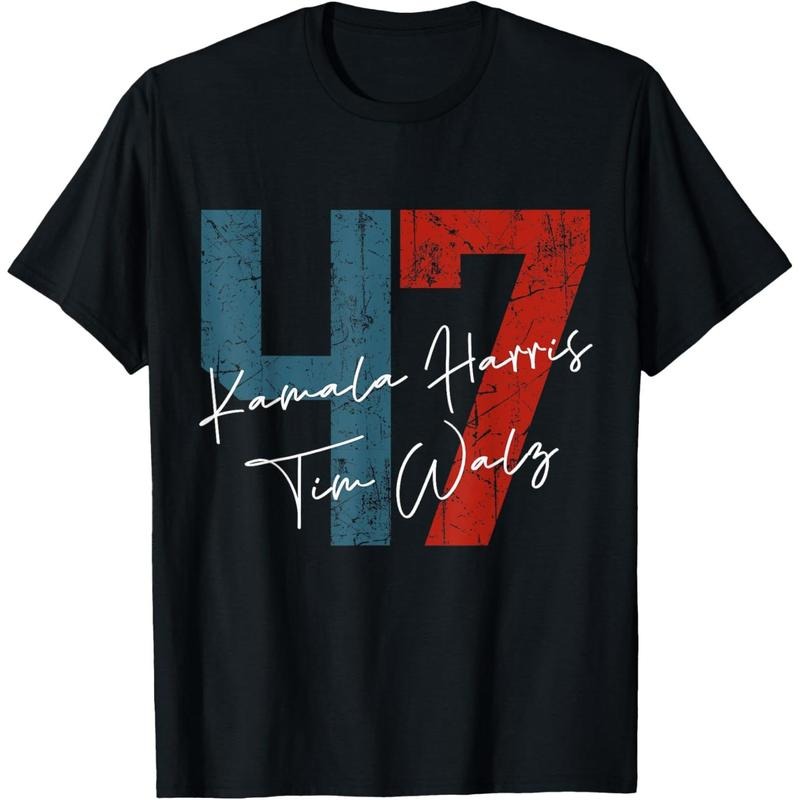 Harris Walz 47 Harris 47 Madam President US Democratic 2024 T-Shirt made in usa Hoodie, Sweatshirt | DripVista.com