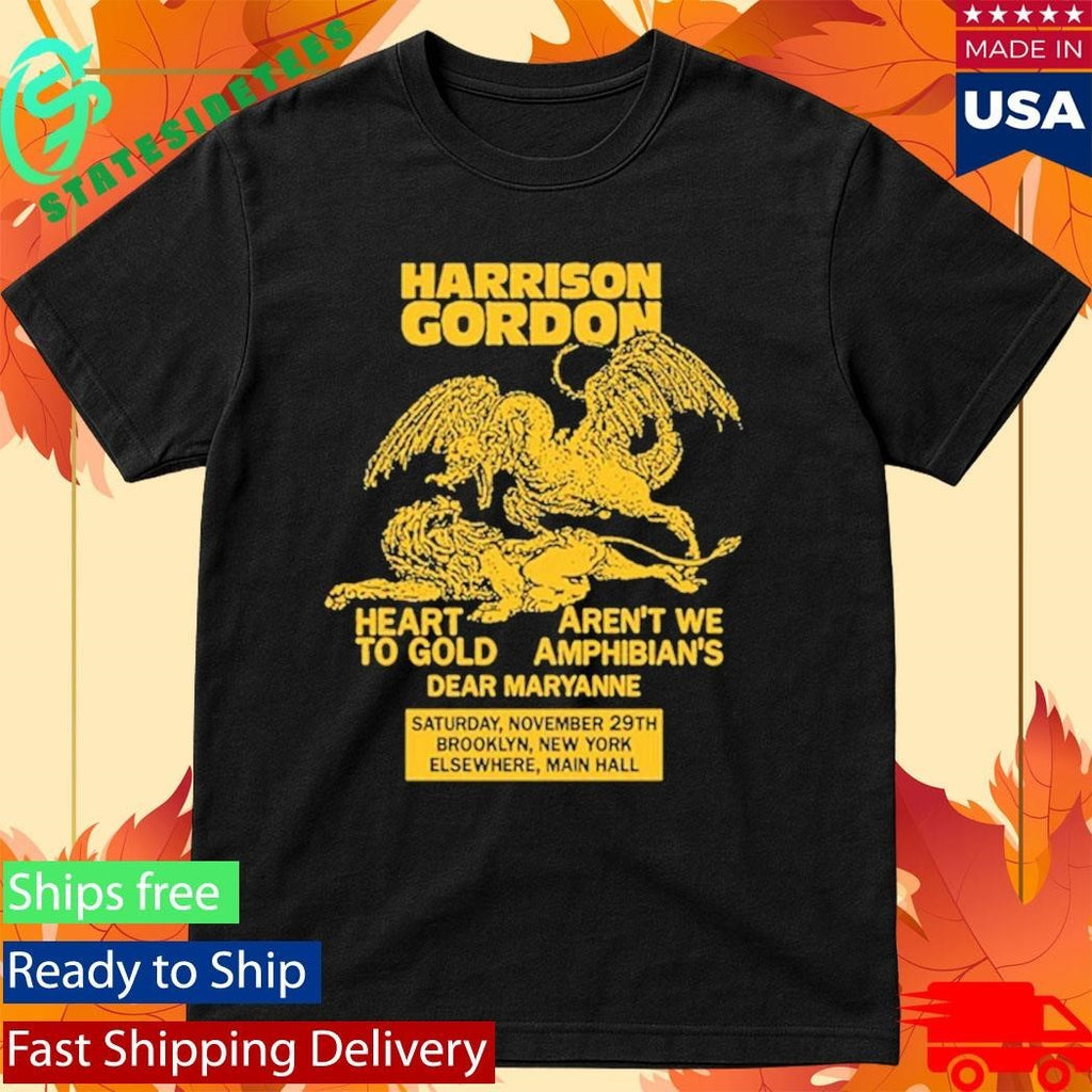 Harrison Gordon 11 29 2025 Brooklyn Shirt