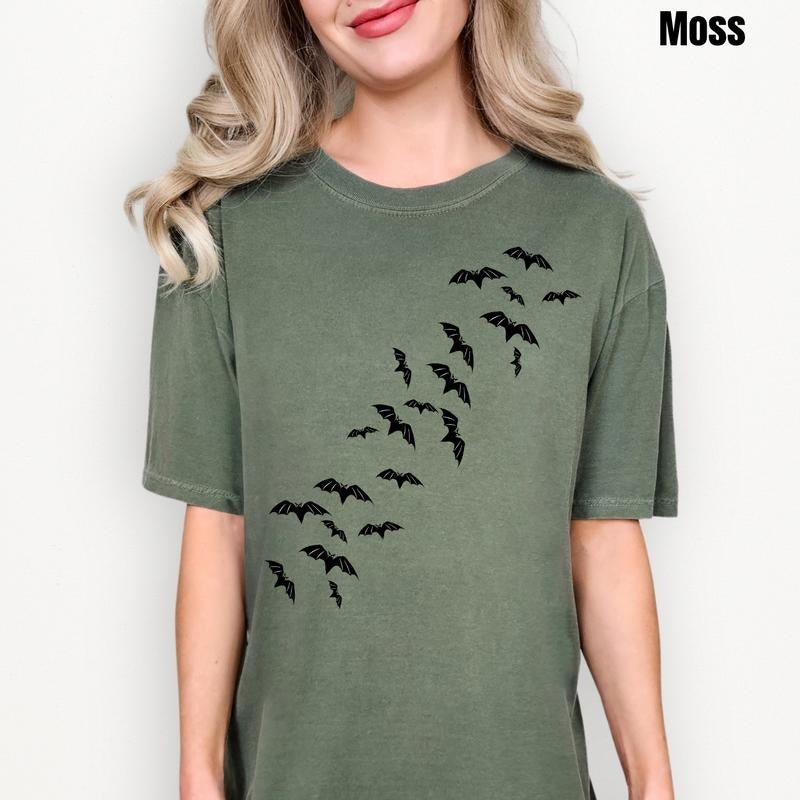Haunted Bat House Comfort Colors T-Shirt 'NLB' Hoodie, Sweatshirt | DripVista.com