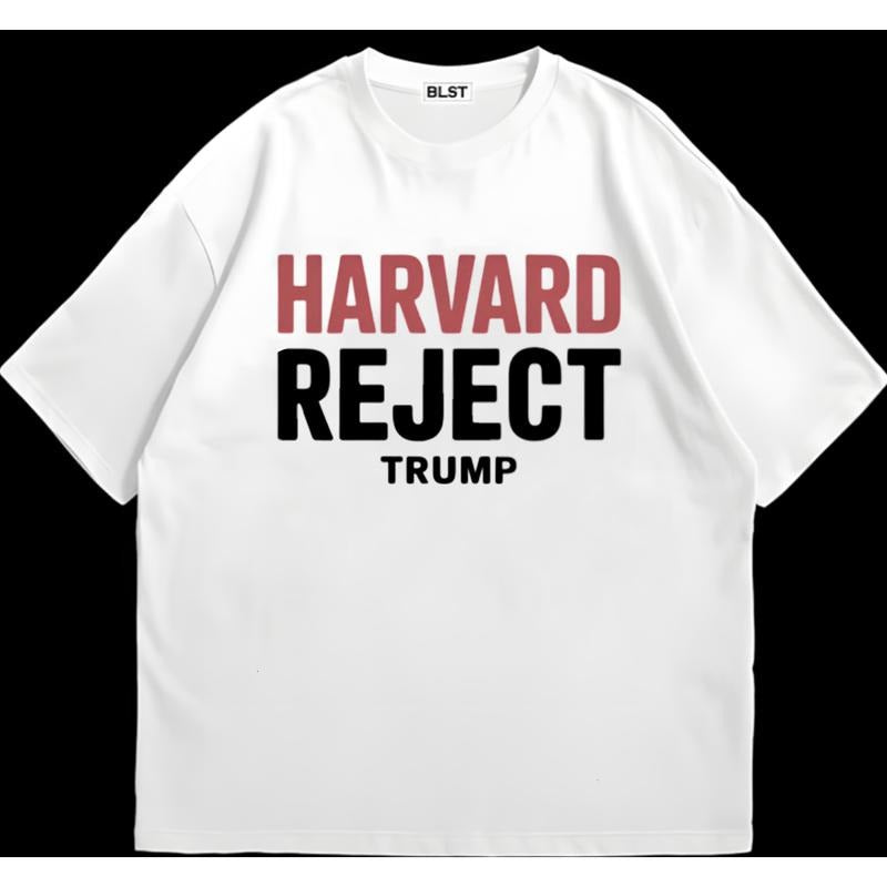 Havard Reject Trumpp T-Shirt Customizable Graphic Bold Style for Streetwear Lovers Hoodie, Sweatshirt | DripVista.com