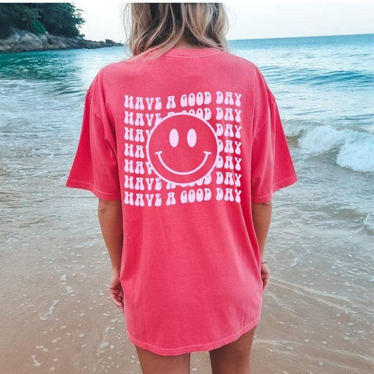Have A Good Day, Trendy Good Day Tee, Preppy Clothes, Aesthetic Clothes, Best Gifts for Her, VSCO Girl
