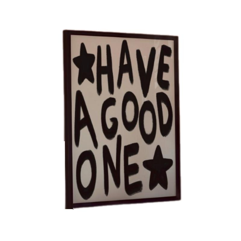Have A Good One Art Print, Hallway Prints, Positive Wall Decor Hand Drawn Art, Gifts For Teens Girl Besties Wall Art, Poster Prints No Frame, Wall Art Room Decor, Big Wall Decor, Gifts For Birthday