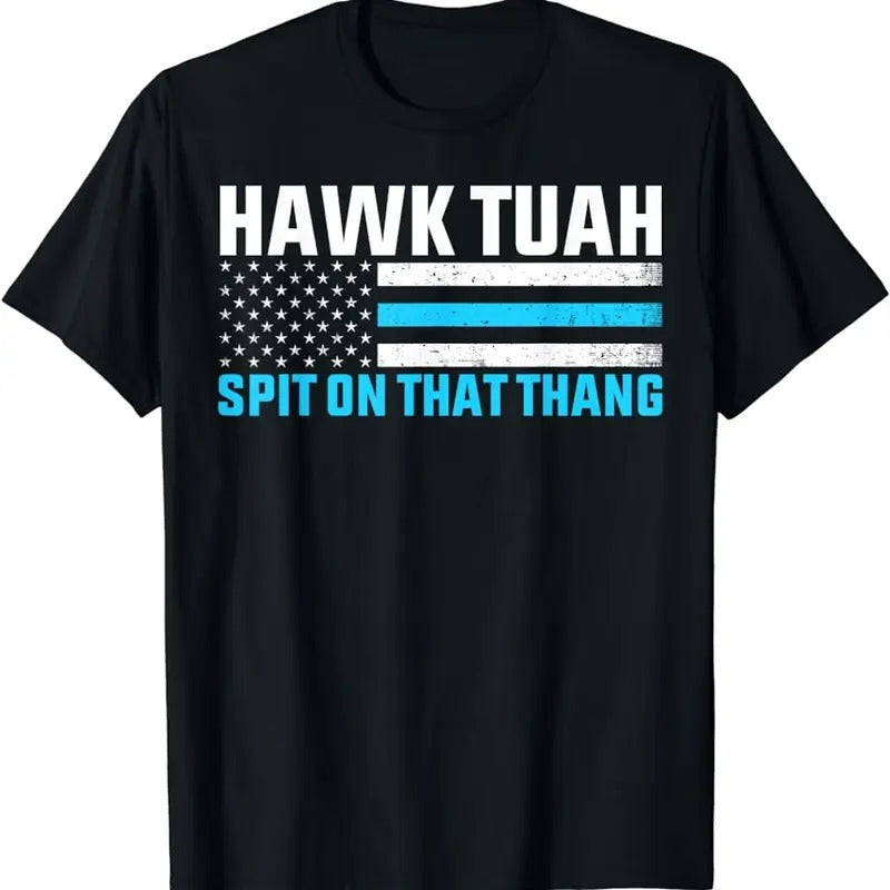 Hawk Tush Spit on that Thang Viral Election 2024 USA Flag T-Shirt Hoodie, Sweatshirt | DripVista.com
