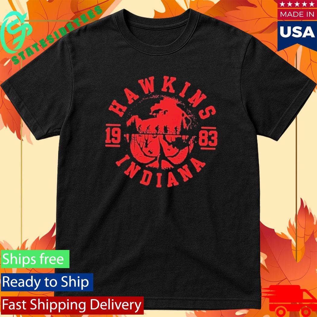 Hawkins 1983 Indiana Upside Down Shirt
