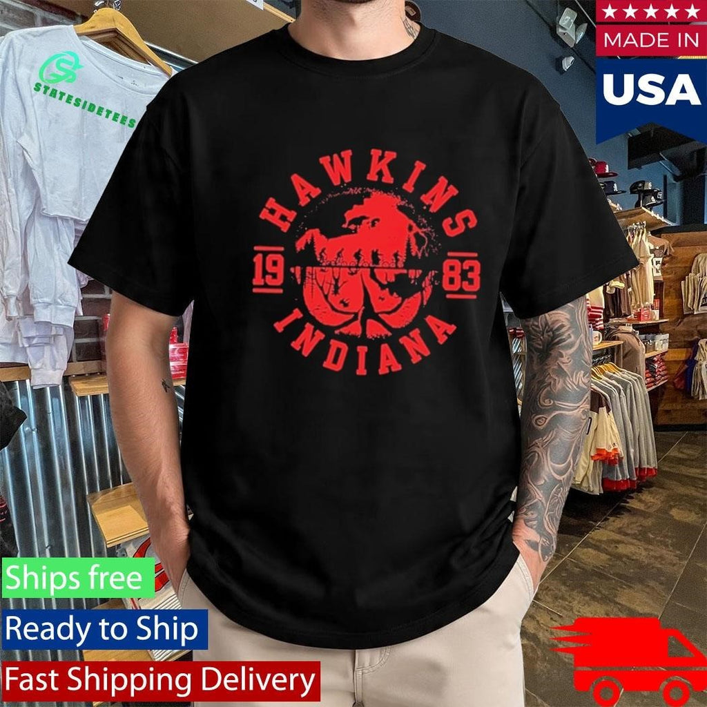 Hawkins 1983 Indiana Upside Down Shirt