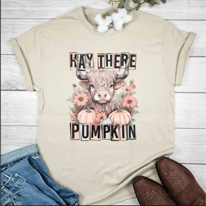 Hay There Pumpkin Graphic Tee