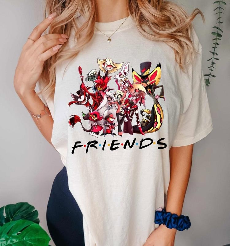 Hazbin Hotel Friends Husk Hazbin Hotel Characters Shirt Style