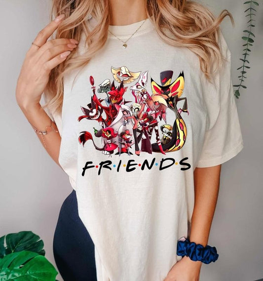 Hazbin Hotel Friends Husk Hazbin Hotel Characters Shirt Style