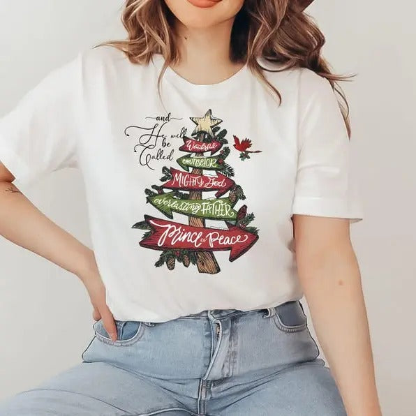 He Will Be Called, Christian Christmas Shirt, Religious Christmas Tee, Christian Christmas Tee, Christmas