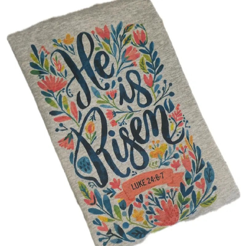 He is risen Easter Graphic Tee or Sweatshirt Hoodie | DripVista.com