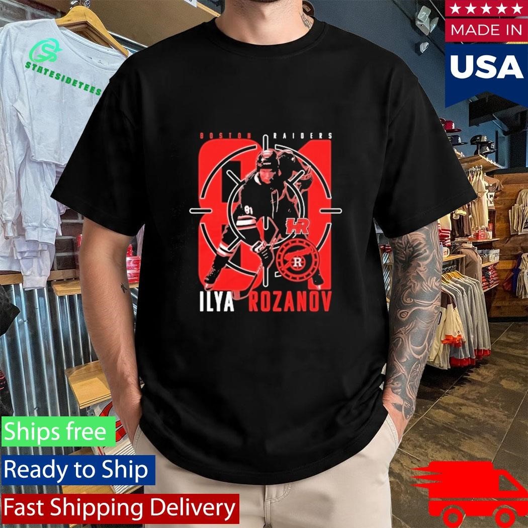 Heated Rivalry Ilya Rozanov Boston Raiders 81 Shirt