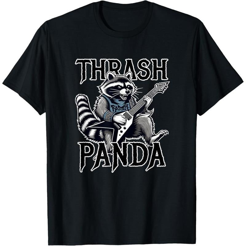Heavy Metal Rock Raccoon funny trash panda T-Shirt made in us Hoodie, Sweatshirt | DripVista.com