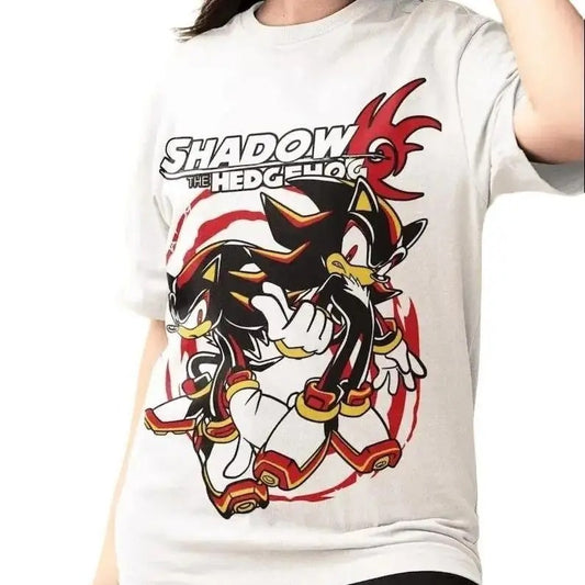 Hedgehog Shadow Shirt, Japanese Anime Shirt, Gaming Legend Apparel, Anime Manga Tee