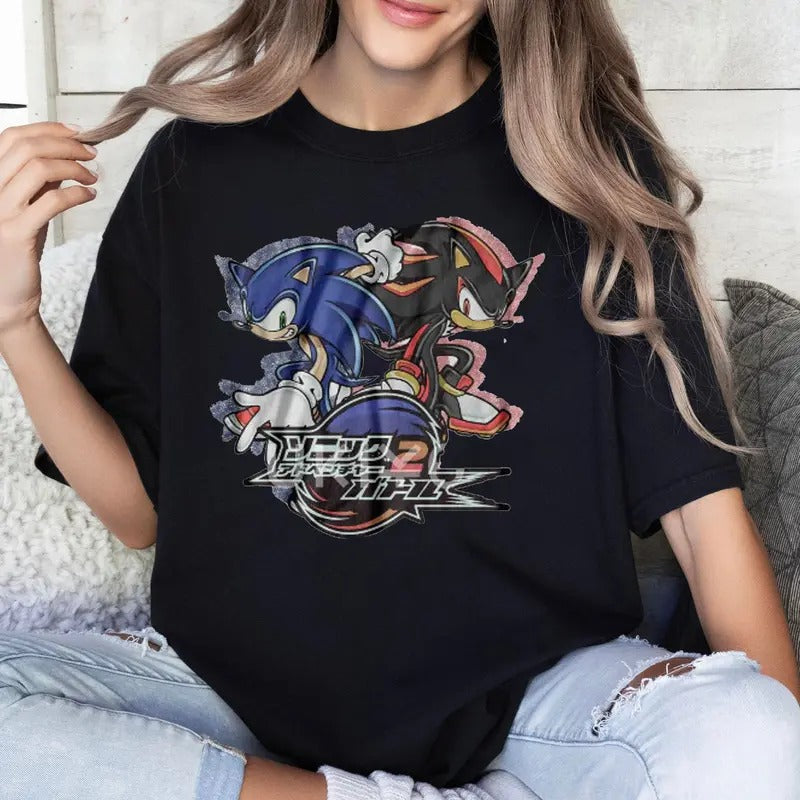 Hedgehog Shadow T-shirt, Japanese Anime Hero, Anime Manga Shirt Hoodie, Sweatshirt | DripVista.com
