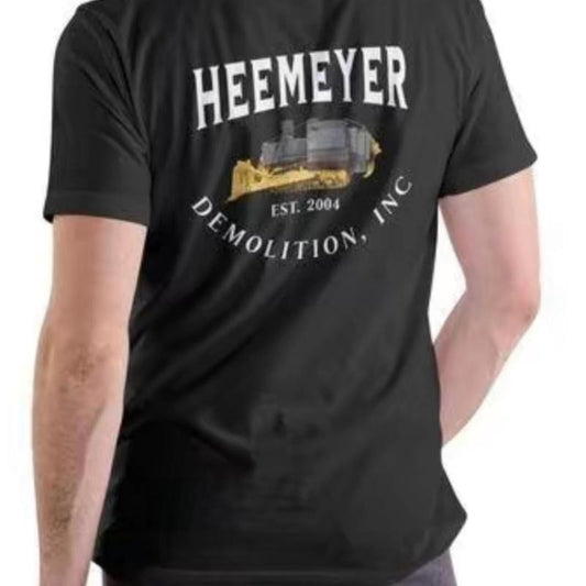 Heemeyer Demolition Inc T-Shirt for Men - Short Sleeve Crewneck Tee Cotton Menswear