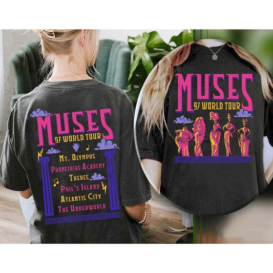 Heercules M.uses 97 World Tour Shirt, Cute Cartoon Shirt, Magic Kingdom, Girls Trip, Trendy Shirt
