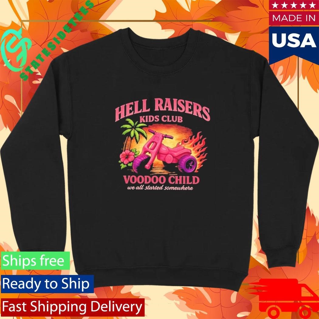 Hell Raisers Kids Club Voodoo Child Tricycle Shirt