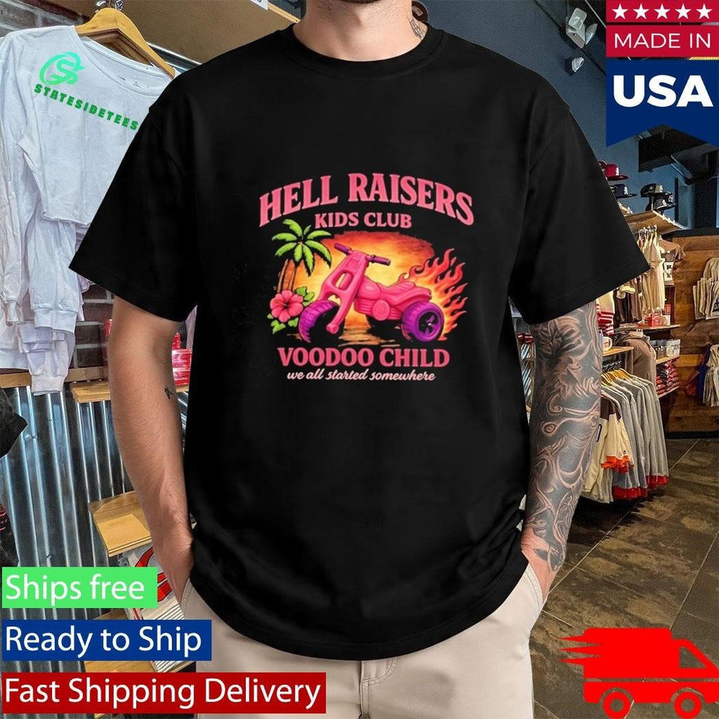 Hell Raisers Kids Club Voodoo Child Tricycle Shirt