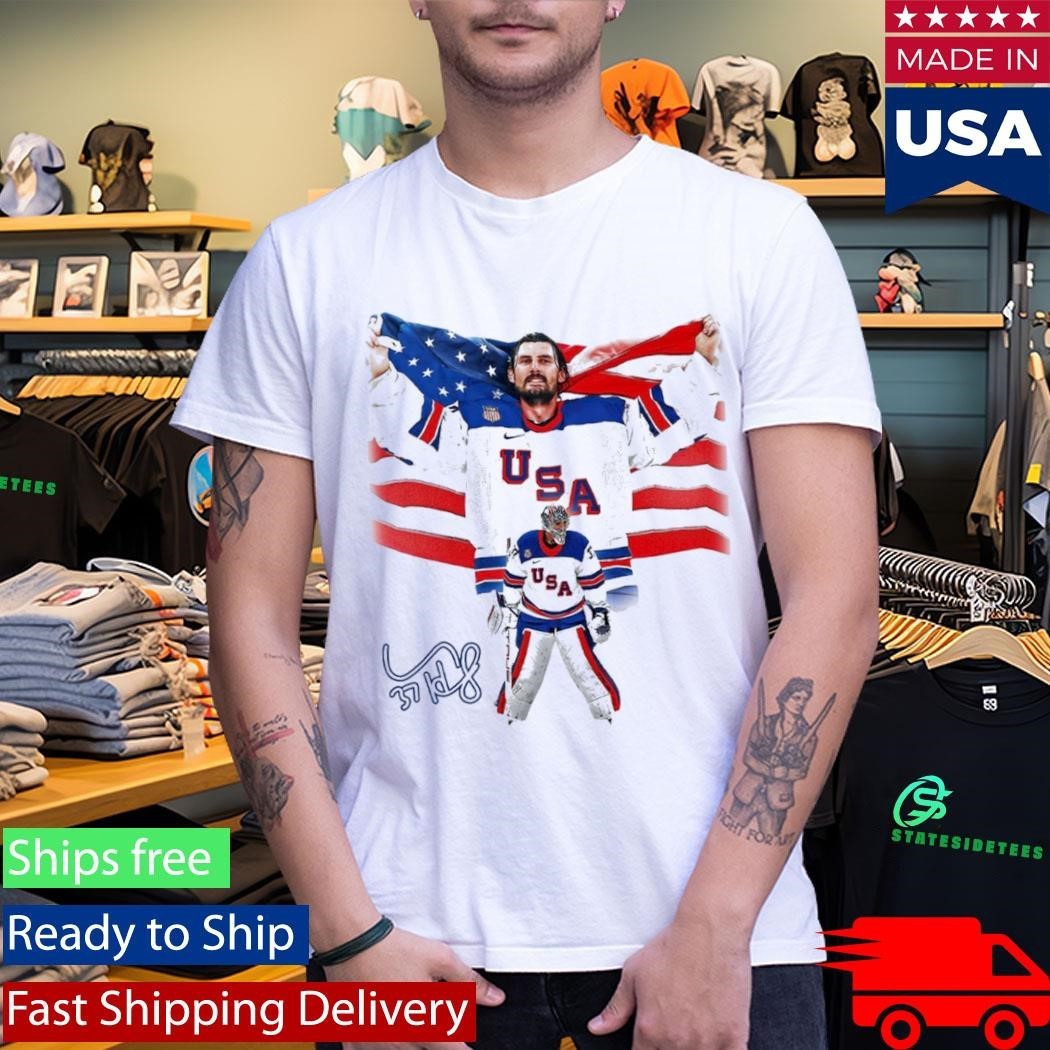 Hellebuyck Olympic Gold Signature Shirt