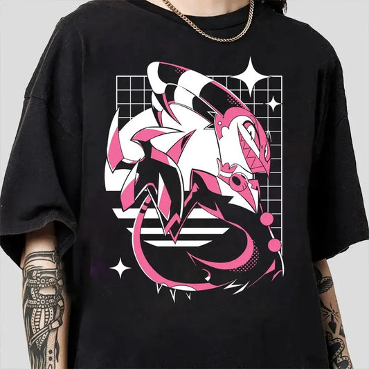 Helluva Boss Blitzo Loona Moxxie and Millie T-Shirt, Helluva Boss Villains Characters, Hazbin Hotel, Gift for fan