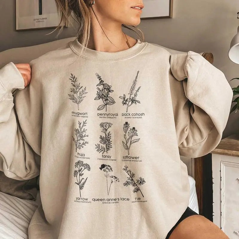 Herbs for Reproductive Freedom Unisex Jersey T- shirt, Sweatshirt, Hoodie for Women Lady
