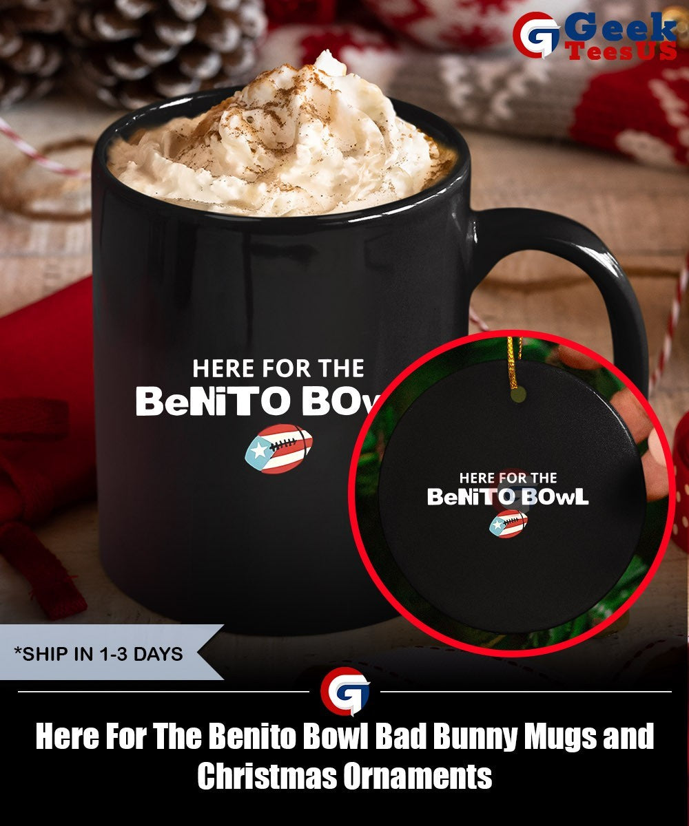 Here For The Benito Bowl Bad Bunny shirt