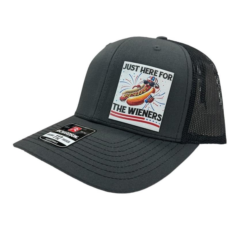 Here For The Wiener Hat T-Shirts, Hoodie, Sweatshirt | DripVista.com