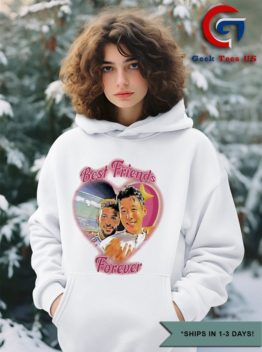 Heung-Min Son and Denis Bouanga best friends forever shirt