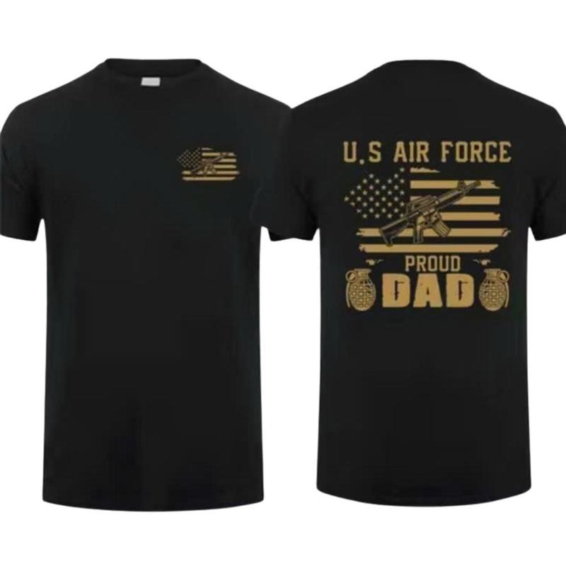 Hidden leaf ninja.WB shield. Air Force 2 Sided T-shirt, Proud Dad Military Graphic Tee, Trendy TNF'WB shield Day Shirt,...