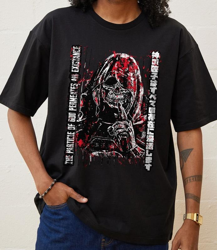 Higgs Monaghan Vintage TShirt, Hand Painted T shirt Higgs Monaghan Death Stranding video Unisex T Shirt game characte...