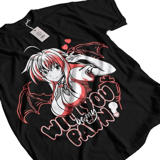 High School DxD Anime T-shirt & Sweatshirt, Rias Gremory Cute Waifu Love Graphic Tee, Vintage Oversized Unisex Streetwear, Manga Gift For Men Women